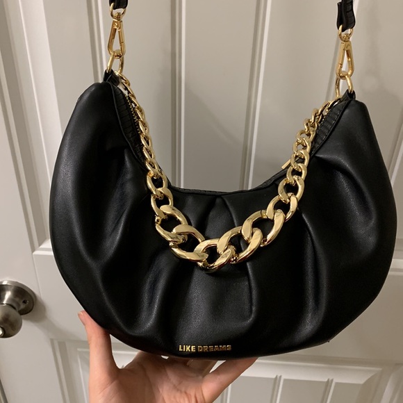 Black Soft Leather Crossbody - Picture 5 of 16